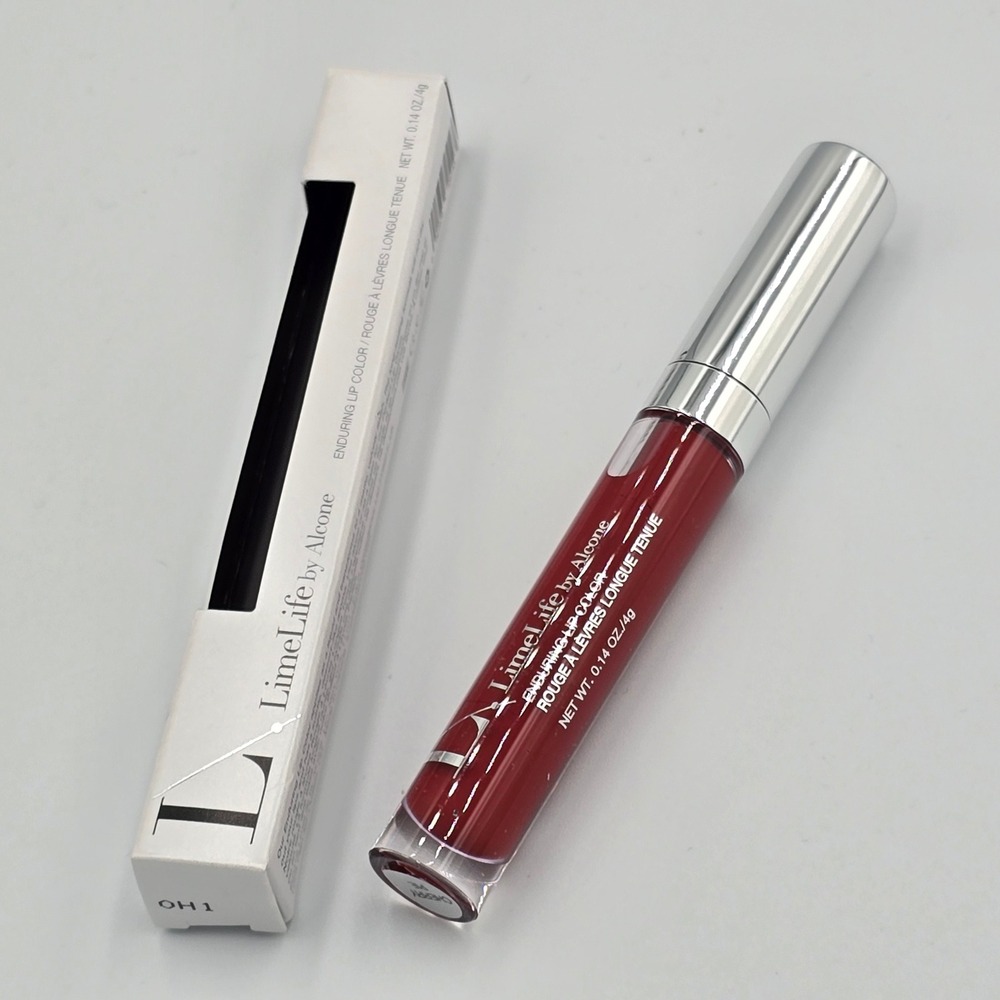 LimeLife by Alcone Enduring Lip Color Cherry Pie Long Lasting New In‎ Box
